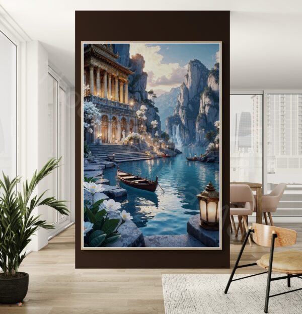 Magical Waterscape Painting 1 - 4