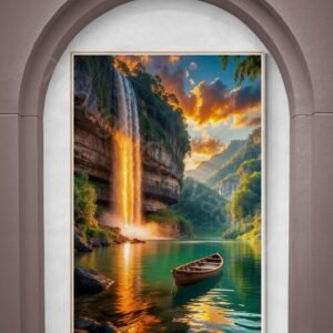 Picturesque Waterfall Print 1 - 1