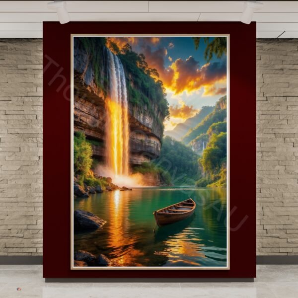 Picturesque Waterfall Print 1 - 2