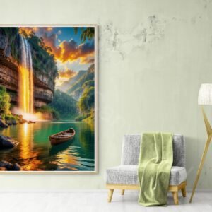 Picturesque Waterfall Print 1 - 3