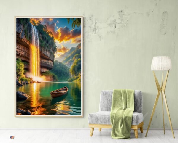 Picturesque Waterfall Print 1 - 3