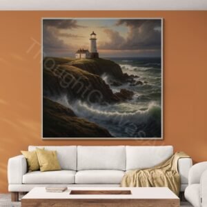 Weathered Lighthouse Art 1 - 3