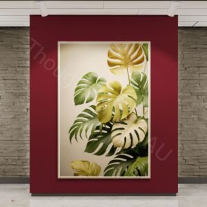 Monstera Leaf Print 1 - 2
