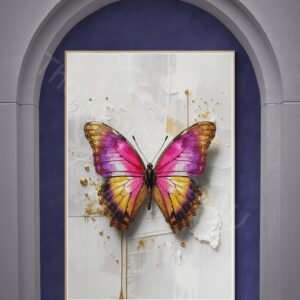 Vibrant Butterfly Art Print 1 - 1