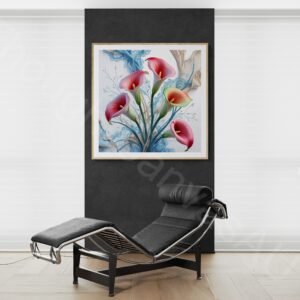 Abstract Calla Lily Print 1 - 4
