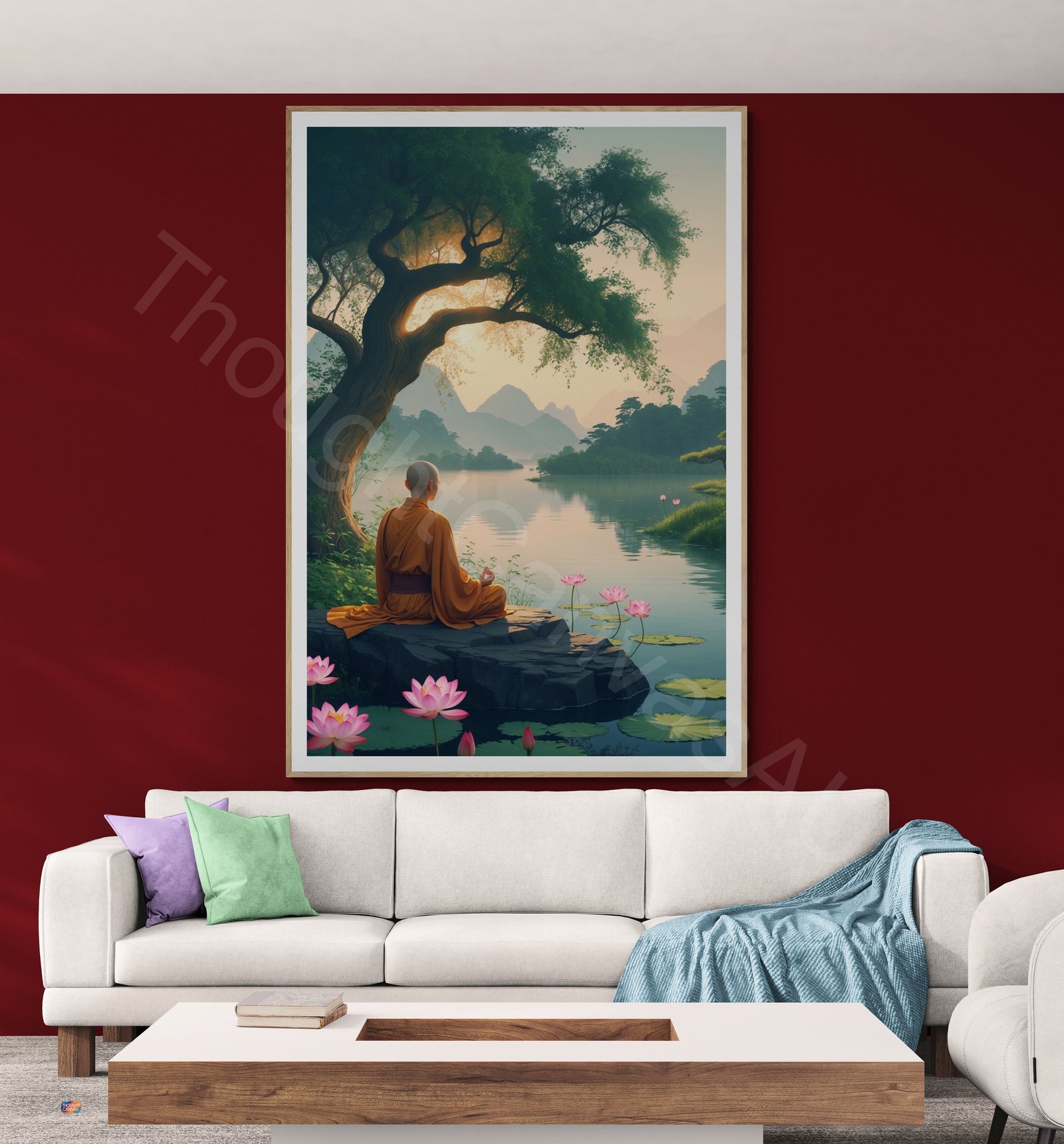 Tranquil Meditation Print 1 - 4