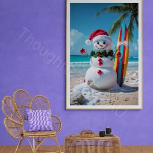 Aussie Beach Snowman 1 - 5