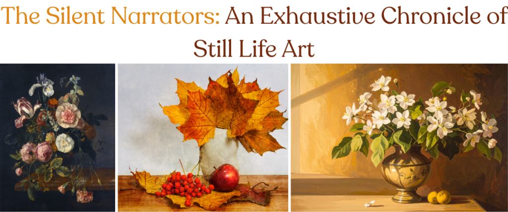 The Silent Narrators: An Exhaustive Chronicle of Still Life Art