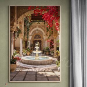 Courtyard Art Print 1 - 4