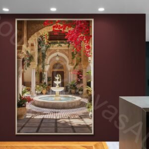 Courtyard Art Print 1 - 5