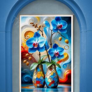 Modern Abstract Vase Art 1 - 1