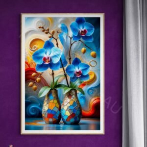 Modern Abstract Vase Art 1 - 3