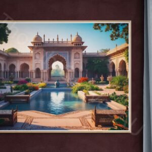 Mughal Garden Art Print 1 - 2