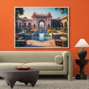 Mughal Garden Art Print 1 - 3