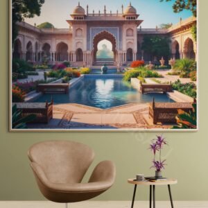 Mughal Garden Art Print 1 - 5