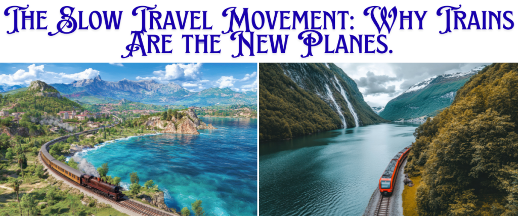 The Slow Travel Movement: Why Trains Are the New Planes