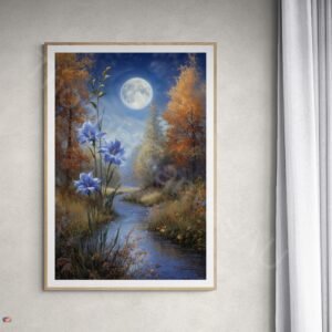 Fall River Landscape Art 1 - 3