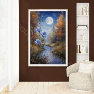 Fall River Landscape Art 1 - 4