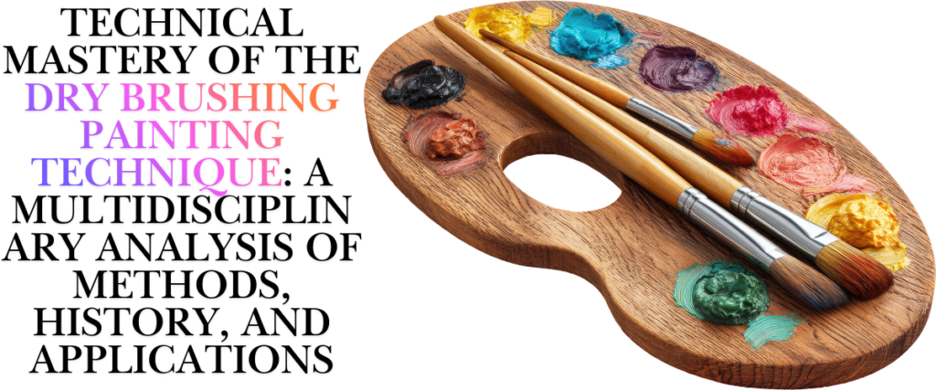 Technical Mastery of the Dry Brushing Painting Technique: A Multidisciplinary Analysis of Methods, History, and Applications
