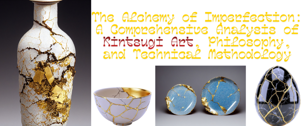The Alchemy of Imperfection: A Comprehensive Analysis of Kintsugi Art, Philosophy, and Technical Methodology