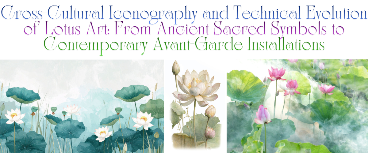 Cross-Cultural Iconography and Technical Evolution of Lotus Art: From ...