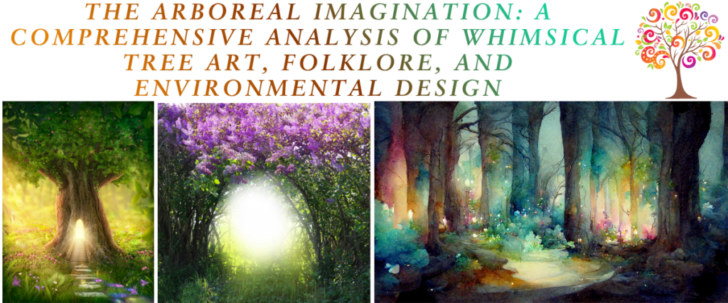 The Arboreal Imagination: A Comprehensive Analysis of Whimsical Tree Art, Folklore, and Environmental Design