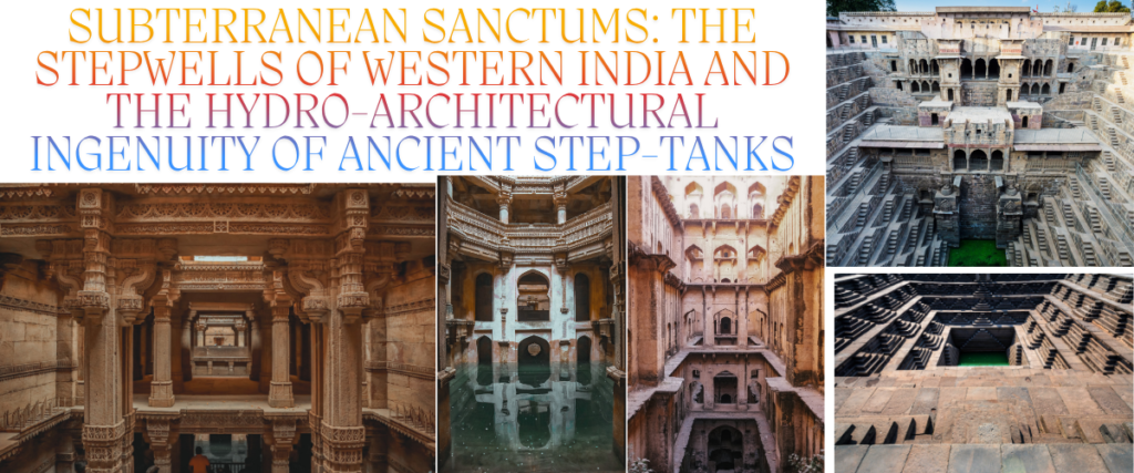 Subterranean Sanctums: The Stepwells of Western India and the Hydro-Architectural Ingenuity of Ancient Step-Tanks
