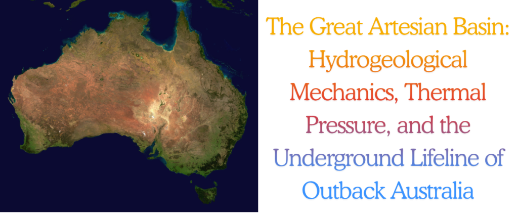 The Great Artesian Basin: Hydrogeological Mechanics, Thermal Pressure, and the Underground Lifeline of Outback Australia